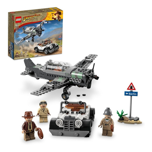 Kit Lego Indiana Jones Persecución Del Caza 77012 387 Piezas