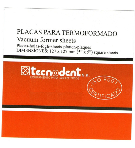 Lc-118 Placa Miorrelajant Res Flexible 0.08 X 10 - Tecnodent