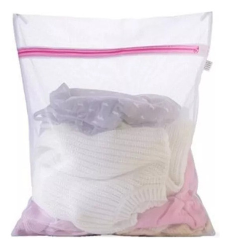 Imagen 1 de 4 de 5 Bolsa Red Para Ropa Lavarropas Valijas Lavar Ropa 30 X 40