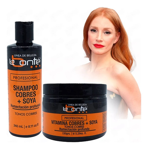 Vitamina Tratamiento Tonos Cobres + Soya 150g Labonte