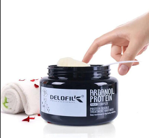 Delofil Mascarilla Para El Cabello Con Protena De Aceite De