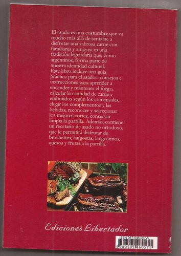 Manual Practico Del Asador Facundo Cabrera, Libro Nuevo