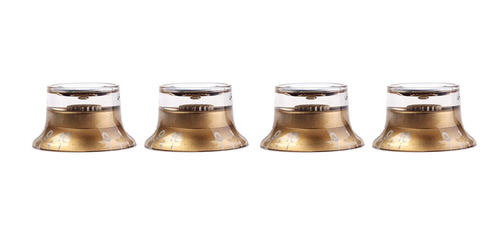 4x Perillas De Tono De Volumen De Guitarra De Control Ajuste
