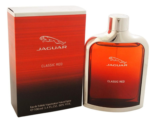 Perfume Jaguar Classic Red Edt 100 Ml Para Hombre