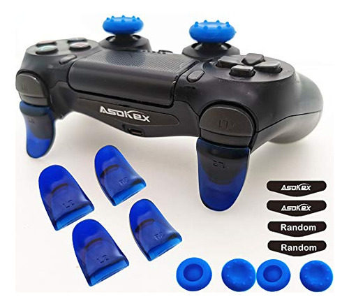Paquete Extensor L2 R2 Para Controlador Ps4 - Azul