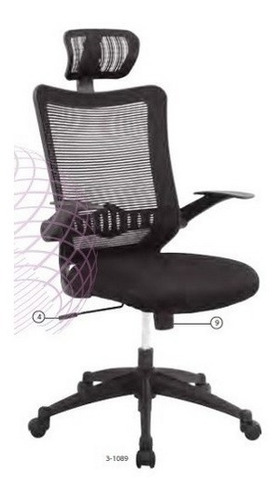 Silla Giratoria Para Oficinas, Puestos De Trabajo, Recepcion