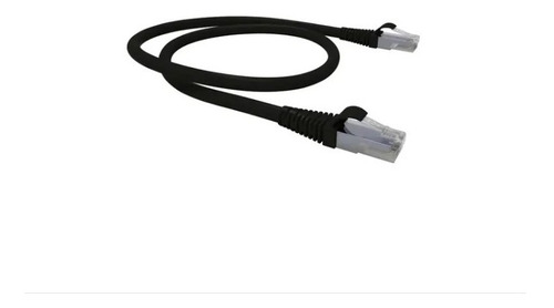 Patch Cord 3.0 Metros Furukawa Cat5e Negro Cable Red Rj45