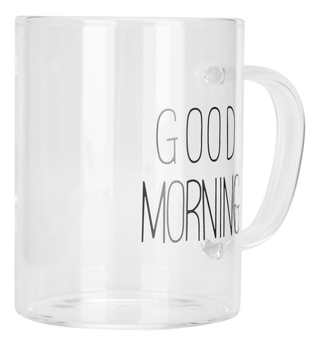 Copo De Leite 350ml Caneca De Café Transparente Com Água De