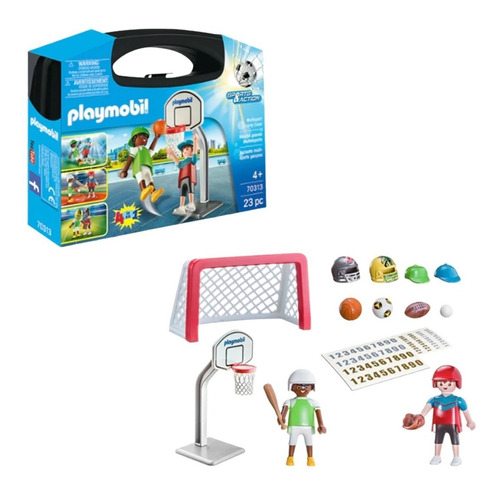 Valija Grande Playmobil Maletin Muñecos Set Juego Original