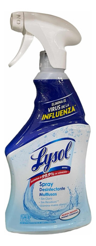 Pack 2x Lysol Spray Desinfectante Sin Cloro Elimina Virus