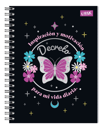 Cuaderno Profesional Upak Yo Decreto Raya 100 Hojas Color Rosa