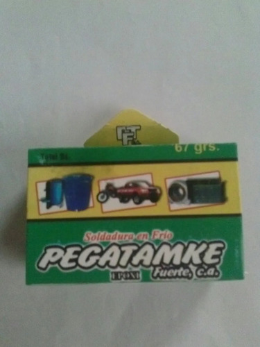 Pegatamke Epoxi Fuerte Ptf Pegamento Epoxico 67 Gramos