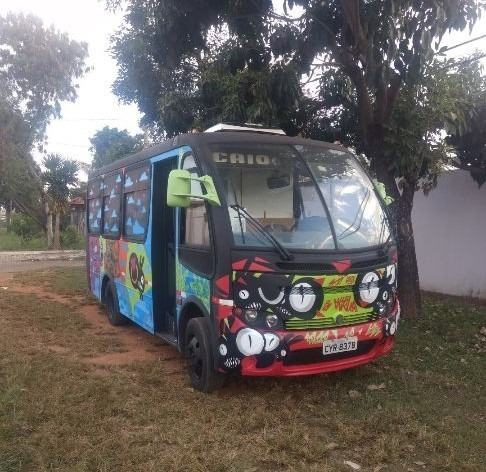 Tenha Sua Própria Loja Móvel-microonibus Mercedez Motor 710