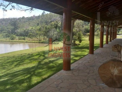 Còd 3105 - Luxuoso Sítio Com Cachoeira Particular!!! - 3105