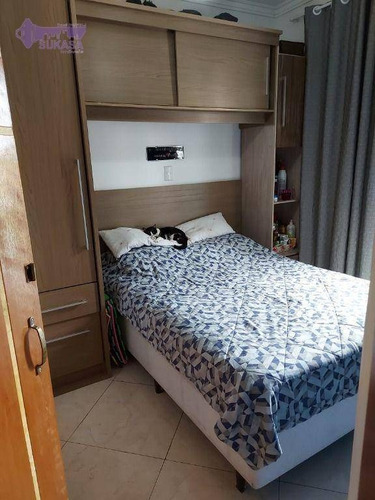 Imagem 7 de 18 de Cobertura À Venda, 77 M² Por R$ 320.000,00 - Jardim Cristiane - Santo André/sp - Co0533