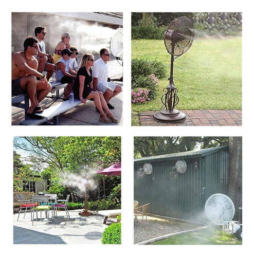 . Kit De Ventilador De Al Aire Libre, Juego De Diámetro 46