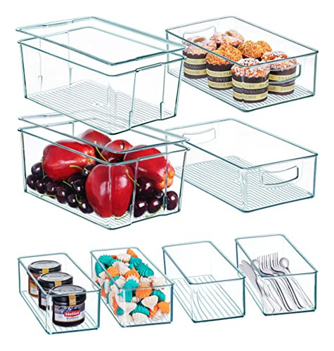 Multi-size Pantry Organization And Stackable Storage 8rj9b