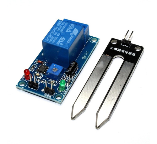 Sensor De Humedad De Tierra Con Relevador, Arduino, Pic