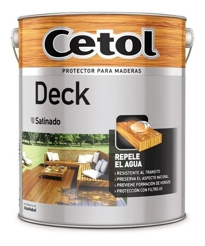 Cetol Deck Exterior X 1l Satinado Serrentino