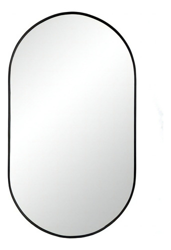 Espejo ovalado puntas curvas Reflejar Espejo Tic Tac 60x90 cm Reflejar De Colgar Baño Comedor Placard Moderno Diseño Vidrio Colgante Baño