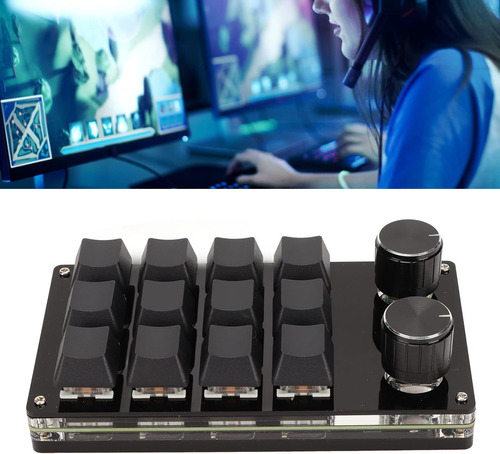Teclado Mecánico Macro Con Una Mano, Teclado Programable Usb