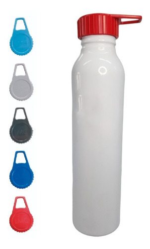 Imagen 1 de 8 de Botella De Aluminio Sublimable 500ml - X10 Unidades