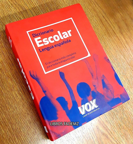 Libro Diccionario Escolar De La Lengua Española Vox