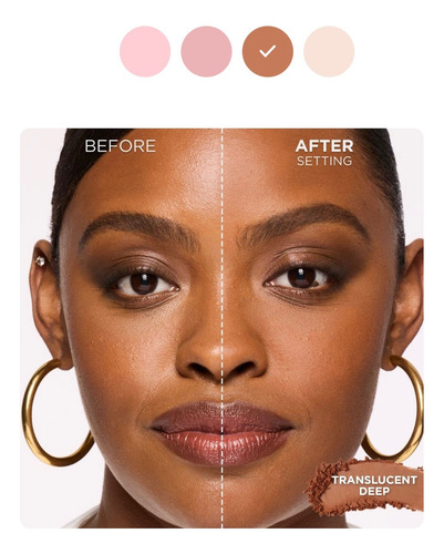 Loreal Polvo Blur-fection Setting Powder Nuevo Lanzamiento Translucent Deep 15