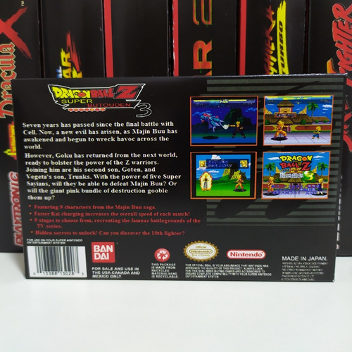 Mini Box Dragon Ball Z - Super Butouden 3 (snes)
