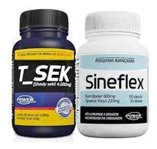 Kit Sineflex + T Sek Power Supplements