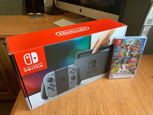 Imagen 5 de 6 de Nintendo Switch With Neon Blue And Neon Red Joycon