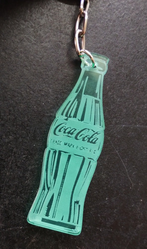 Llavero Coca Cola En Forma De Botellita Trade Mark Bottle
