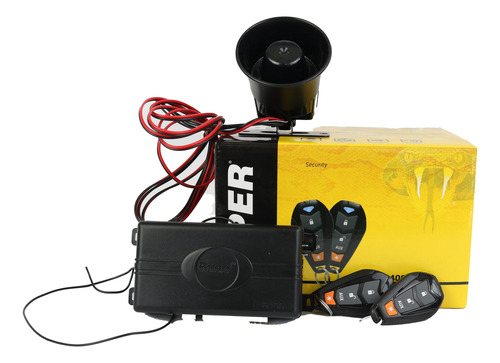 Alarma Viper 3400v Con Corte De Encendido Y Sensor De Golpes
