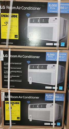 Aire Acondicionado LG 8000btu, 110v.