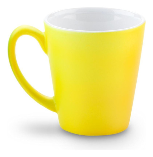 Taza Conica Neon Blanca Taza Aaa Sublimados Tazas Color Lpk