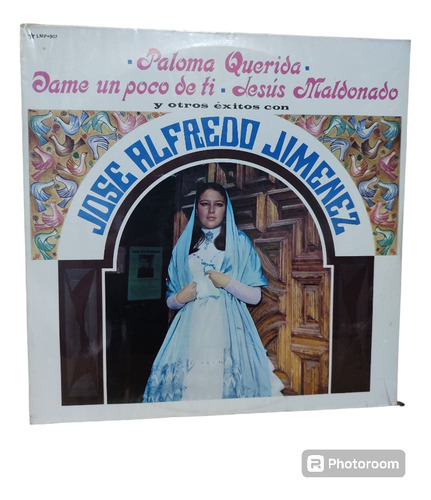 José Alfredo Jiménez - Paloma Querida - Vinilo Lp Vinyl 