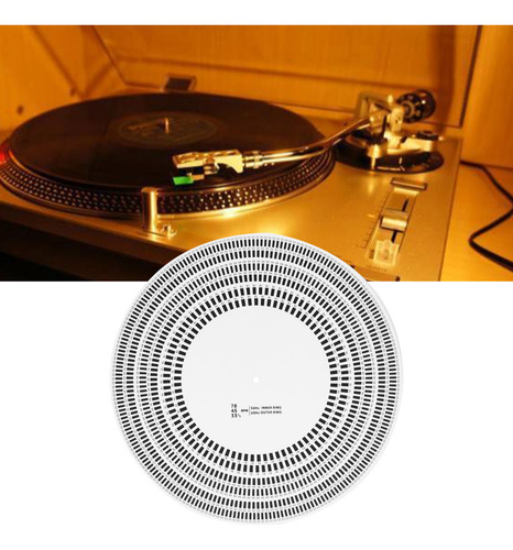 Disco De Calibración De Tocadiscos De Vinilo Lp Estroboscopi