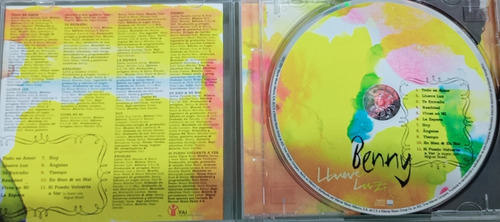 Cd Benny Llueve Luz (Usado)
