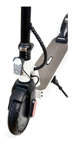 Imagen 5 de 12 de Monopatin Electrico Scooter Aut30km Lcd U5 Blanco Schoom