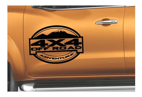 Sticker 4x4 Off Road Adventure Vehiculos Todo Terreno Etc.