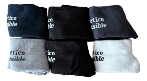 Calcetines Fandeli Tin BambĂș Pie Sensible Cortos 6 Pares