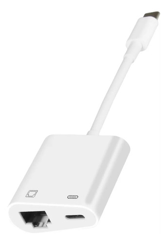 Adaptador Ethernet Usb-c Rj45 Para iPad Pro Android Notebook