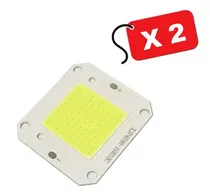 Comprar 2 Chip Led 50w Cob 12v 6500 K Cultivo Terrario Acuario