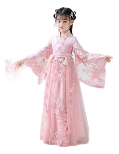 Vestido De Baile Folclórico Tradicional Chino Para Niñas Di