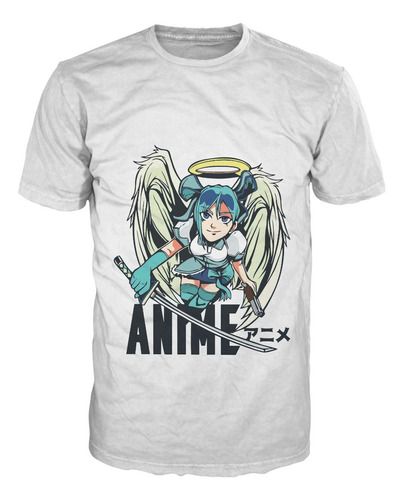 Camiseta Anime Otaku Gaming Moda Exclusiva Personalizable 36