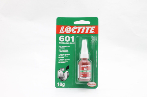 Fijador Loctite 601 Rodamientos Bujes Y Ejes Resistencia Alt