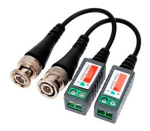 Par Balun Con Tornillos Pack X10 Hd/cvi/tvi/cvbs Em