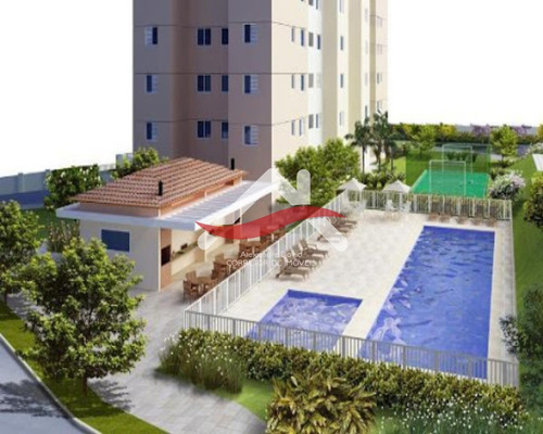 Imagem 1 de 16 de Lindo Apartamento 47 M² - Cond. Vida Plena Campolim, 2 Dormit, Lavanderia, 1 Vaga. Piso Cerâmico. Box Blindex. Portas De Madeira, Janelas De Alumínio. - Ap00159 - 69511069