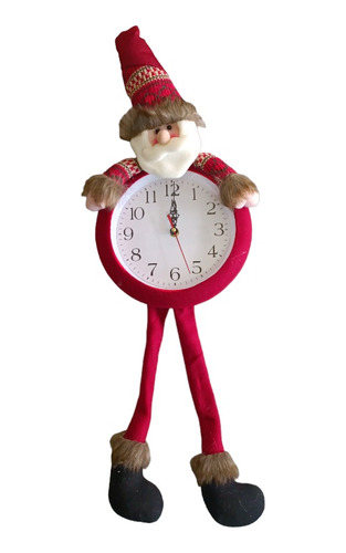 Reloj Navideño Reloj Decorativo Para Navidad Patas Largas 