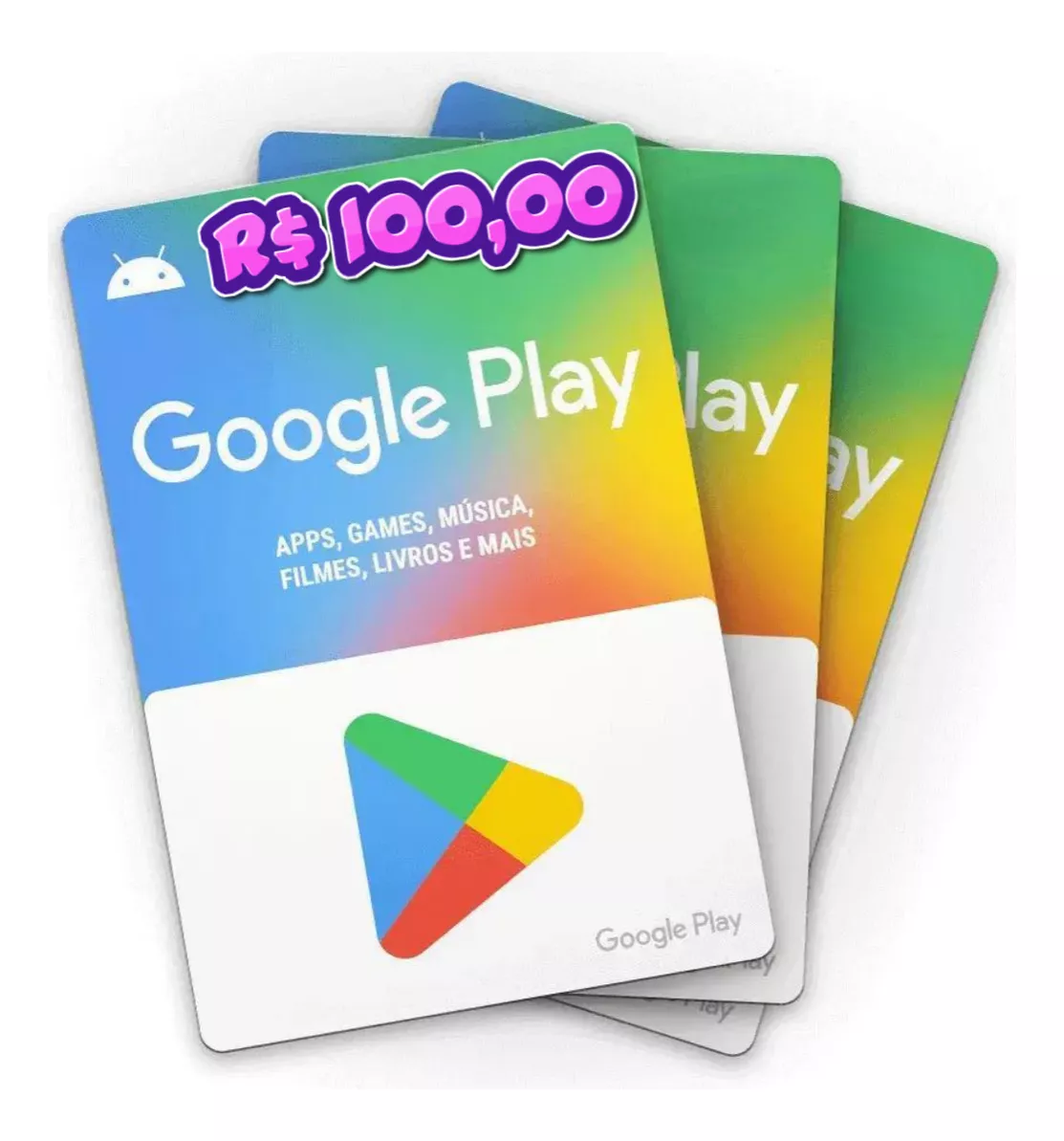 Terceira imagem para pesquisa de gift card google play